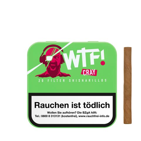 zigarillos-wtf-cray-shisharillos-20er-220-34864-n01 WTF Cray Shisharillos, 20er