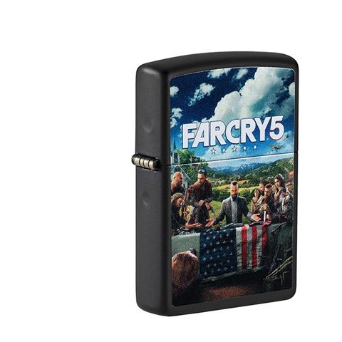 Zippo Schwarz matt FarCry People