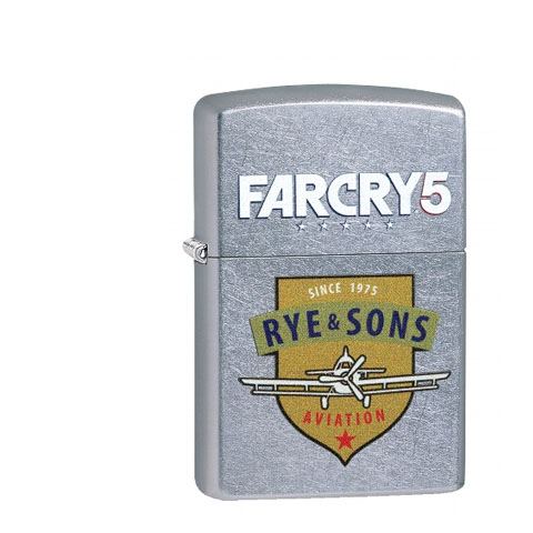 Zippo Street Chrom FarCry5 Logo