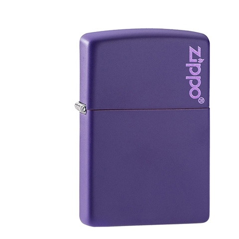 Zippo Purple matt Zippo Logo