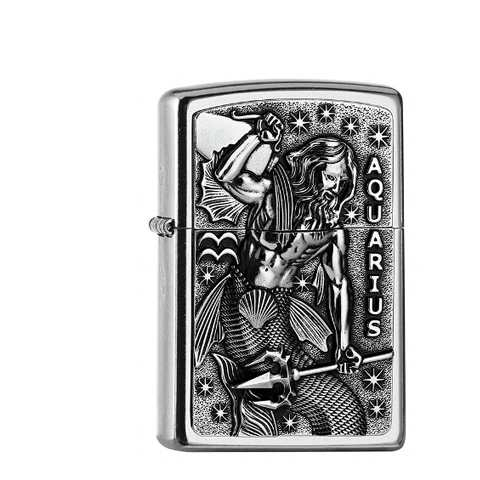 Zippo Street Chrom Aquarius-Wassermann