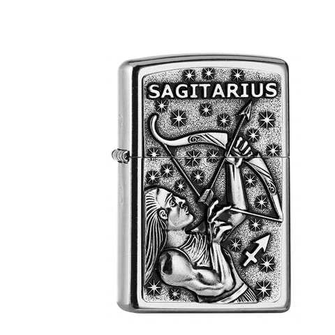 Zippo Street Chrom Sagitarius-Schütze