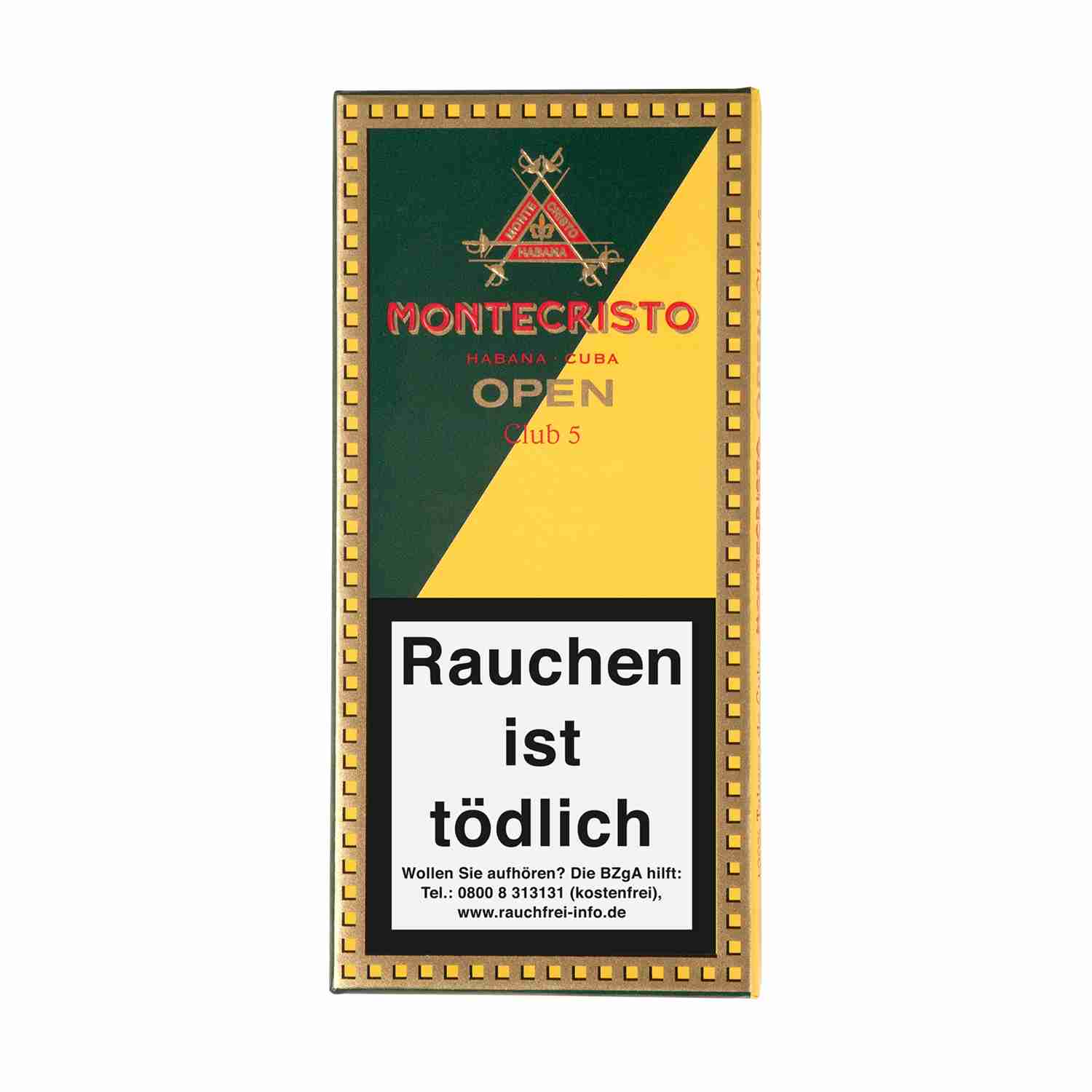 84340_montecristo_open_club Montecristo Open Club Zigarillos, 5er