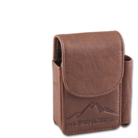 zigaretten-etui-zigarettenetui-alpenleder-texas-leder-brandy-mit-feuerzeugkoecher-20er-cigarre24-677-32783-n01 Zigaretten-Etui Alpenleder Texas Leder in brandy mit Feuerzeugköcher, 20er