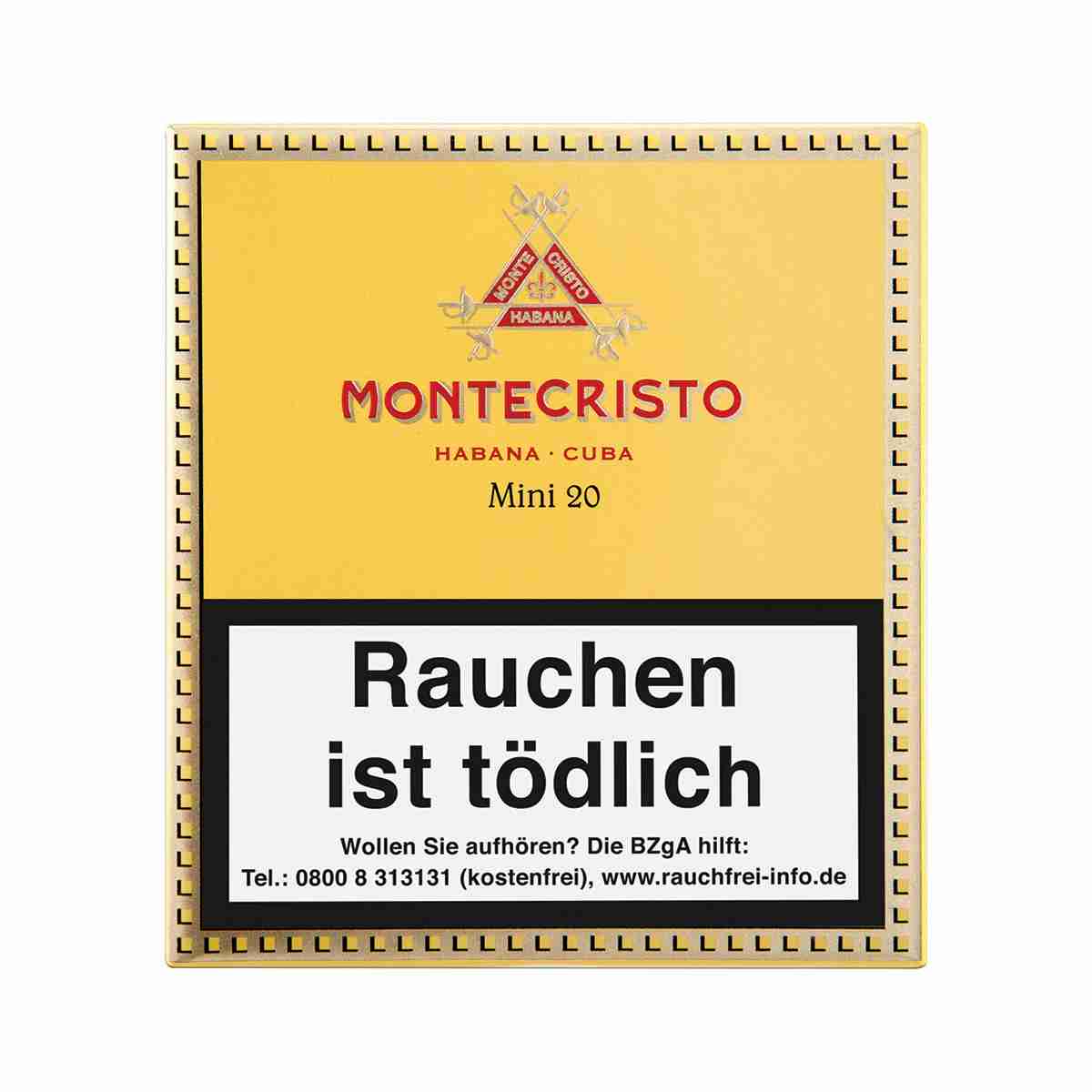 35761_montecristo_mini_cigarillos Montecristo Mini Cigarillos Zigarillos, 20er