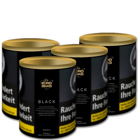 161_a_spar_angebot_euro_shag_zware_plus_huelsen Euro Shag Black, 4x110g Dose