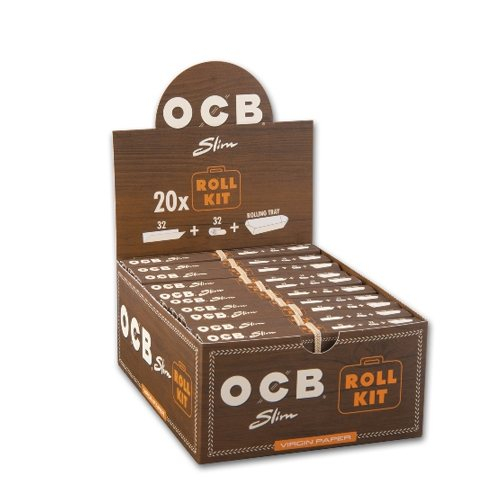 tabakzubehoer-zigarettenpapier-ocb-unbleached-slim-virgin-paper-roll-kit-cigarre24-420-45634-n01_1 OCB Unbleached Slim Virgin Zigarettenpapier Rollkit