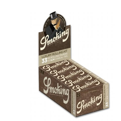 tabakzubehoer-zigarettenpapier-smoking-king-size-luxury-brown-filter-tips-cigarre24-420-31384-n01 Smoking King Size Luxury Brown + Tips