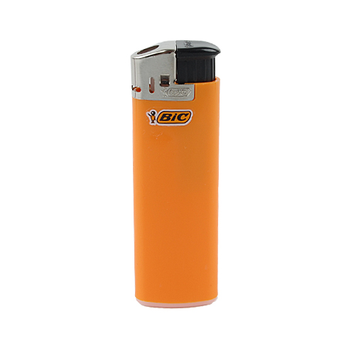 Einwegfeuerzeug Bic Electronic Neutral - Orange