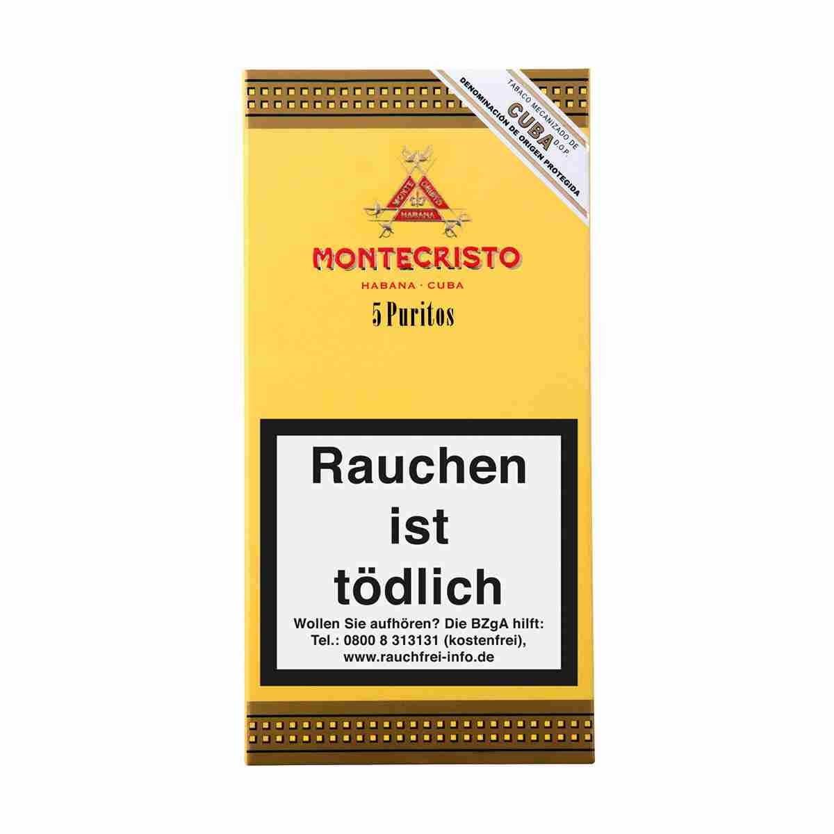 68621_montecristo_puritos Montecristo Puritos, 5er