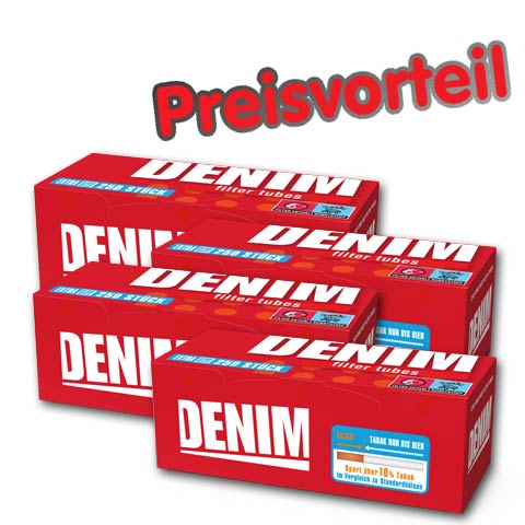 33732_denim_huelsen_buendel_4 4 x Denim Hülsen, 250er