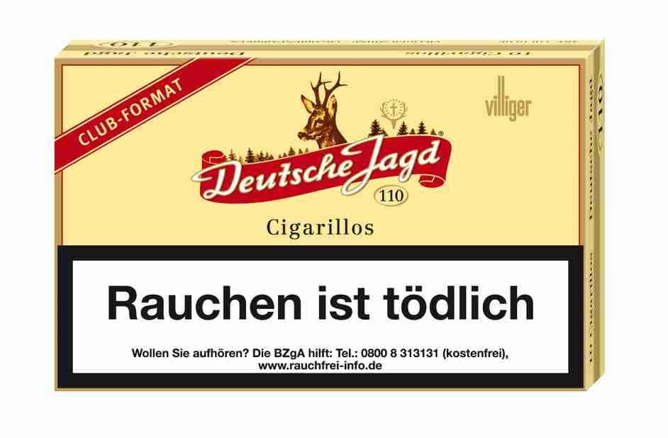 49902_deutsche_jagd_110_cigarillos Deutsche Jagd 110 Zigarillos, 10er