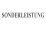Sonderleistung Sonderleistung