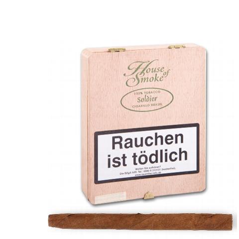 61842_house_of_smoke_soldier_brasil House of Smoke Soldier Brasil Zigarillos, 18er
