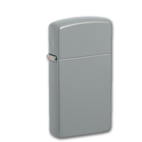 Zippo Slim Flat Grey