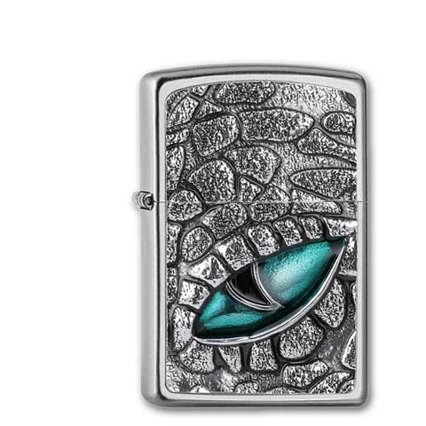 zippos-zippo-chrom-satiniert-kroko-eye-653-36938-n01 Zippo Chrom satiniert Kroko Eye