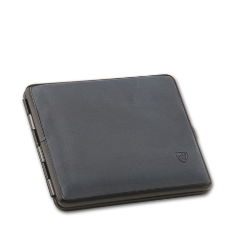 zigaretten-etui-zigaretten-etui-leder-blau-fuer-18-zigaretten-cigarre24-677-92008-n01 Zigaretten-Etui Metall mit Leder-Cover in blau und schwarzem Rahmen, 18er
