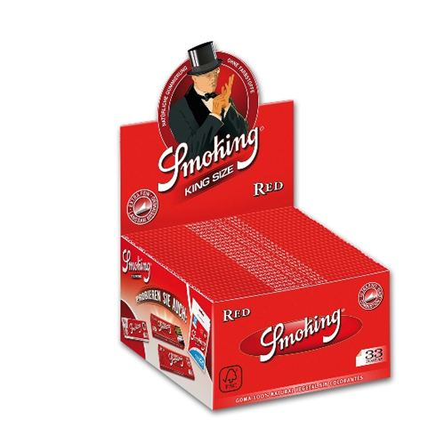 tabakzubehoer-zigarettenpapier-smoking-king-size-red-25-x-33-cigarre24-420-46375-n01 Smoking King Size Red 25x33