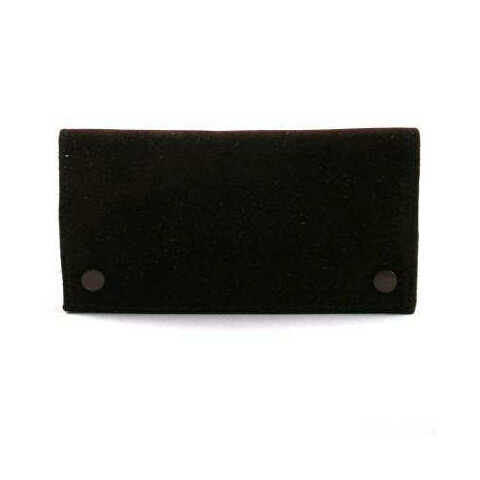 10834_2 Feinschnitt - Tasche, Wildleder, Braun, 17x8,5 cm