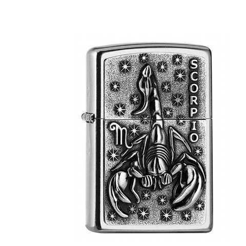 Zippo Street Chrom Scorpio-Skorpion