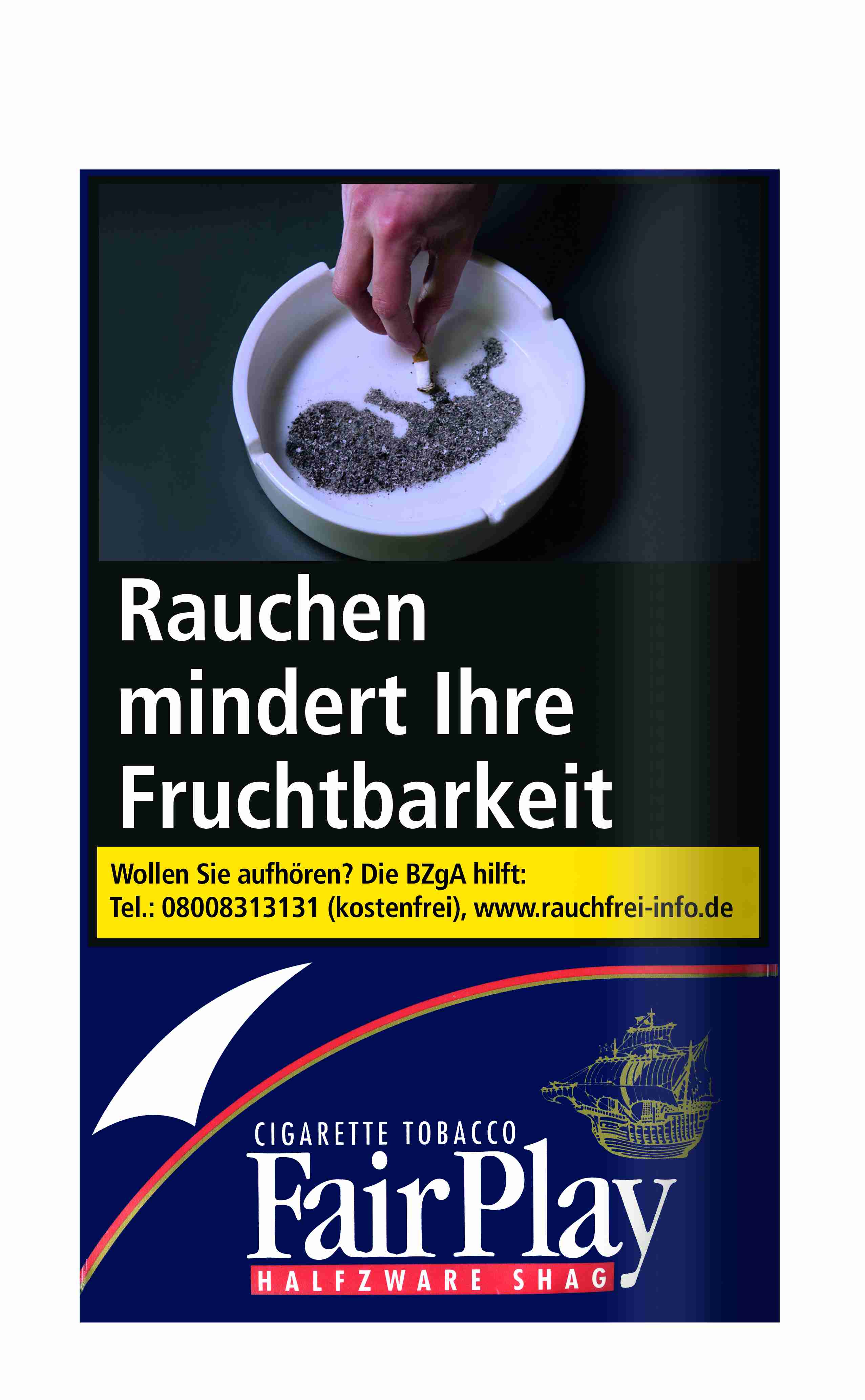 752 Fair Play Halfzware, 30g