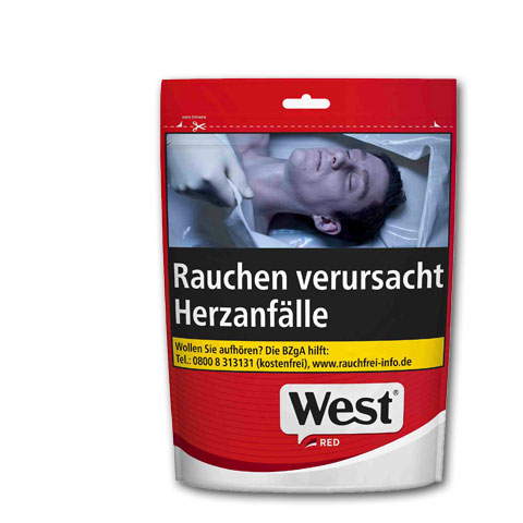14832_west_red_volume_cigarette_tobacco_1 West Red Volume Tobacco Zip-Beutel, 100g
