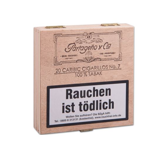 67082_partageno_7_caribic Partageno 7 Caribic Zigarillos, 20er