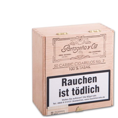 67552_partageno_7_caribic Partageno 7 Caribic Zigarillos, 50er