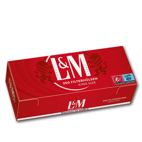 L&M Red Hülsen, 200er