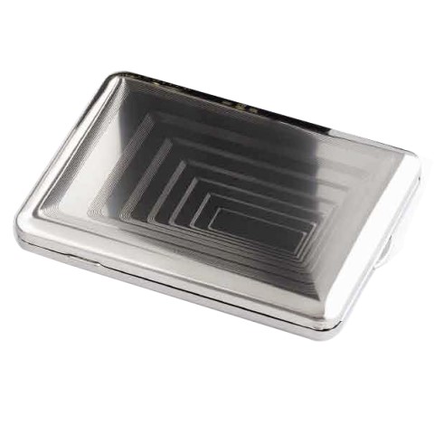 zigaretten-etui_18er_chrom_poliert_100mm_rechtecke_-_58364_1_1 Zigaretten-Etui Nickel-Chrom-Poliert mit Rechteck-Dekor für 100mm Format, 18er
