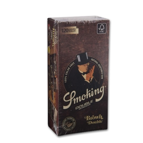 tabakzubehoer-zigarettenpapier-smoking-brown-regular-double-window-cigarre24-420-33120-n01 Smoking Brown Regular Double Window