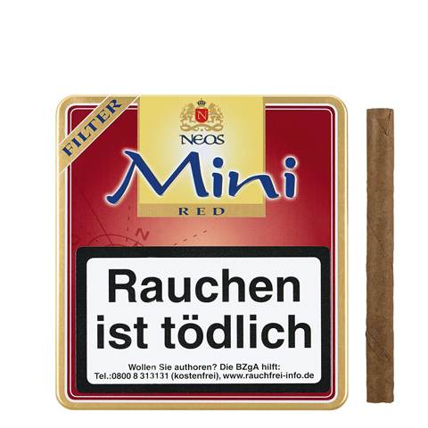 Neos Mini Red Filterzigarillos, 20er