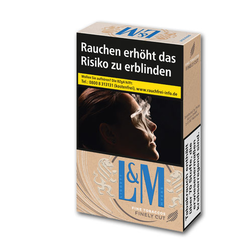 L&M Simply Blue 8,60 € Zigaretten