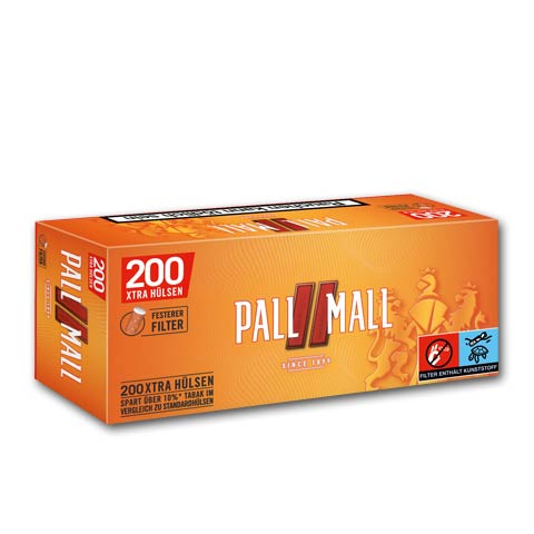 90272_pall_mall_allround_full_flavour_xtra_huelsen Pall Mall Allround Red Xtra Hülsen, 200er