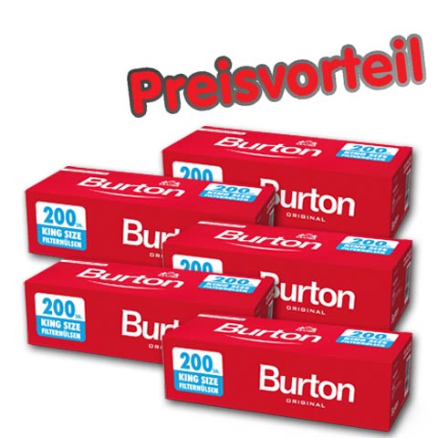 78624_burton_huelsen_buendel_5 5 x Burton Hülsen, 200er