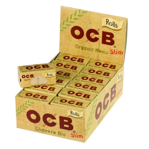 83691_ocborganichemprolls OCB Organic Hemp Rolls Rollenpapier