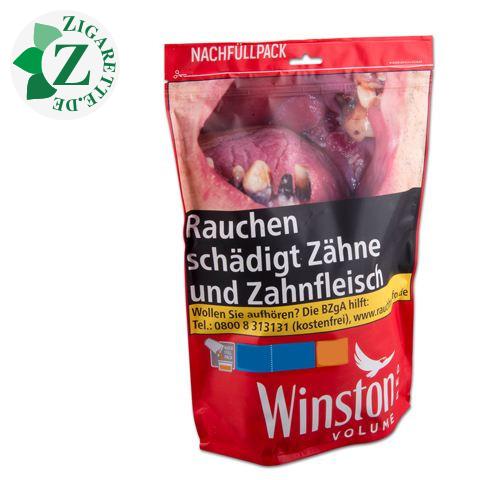 Winston Volume Tobacco Red Zip Bag-XXXL, 155g