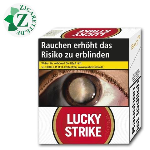 Lucky Strike Red King 15,00 € Zigaretten