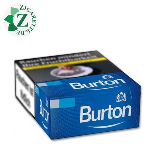 Burton Blue XL-Box 7,50 € Zigaretten