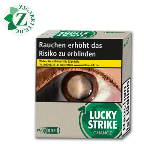 Lucky Strike Change Dark Green Giga-Box 10,00 € Zigaretten