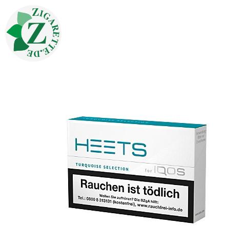 Heets Turquoise Selection Tobacco Sticks Einzelpackung
