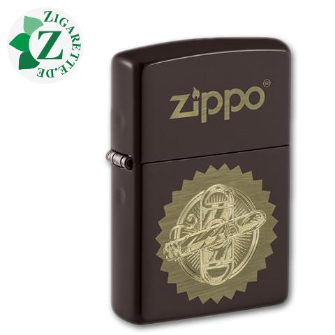 Zippo Braun matt Cigar and Cutter Design