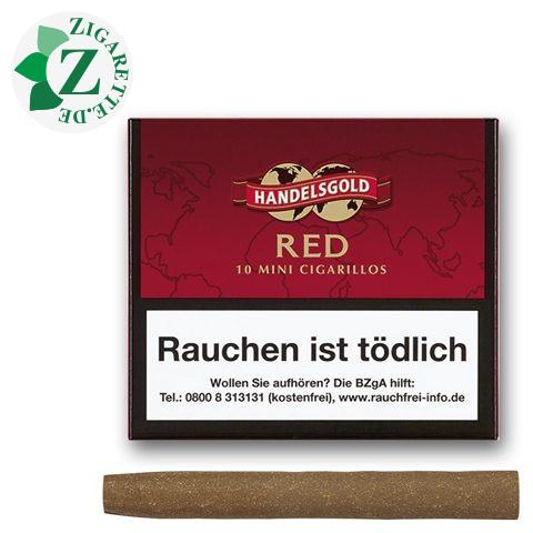 Handelsgold Mini Red Zigarillos, 10er