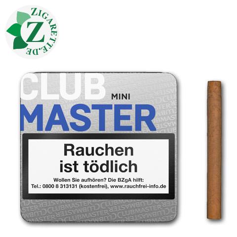 Clubmaster Mini Blue [Superior Blue Gold] Zigarillos, 20er Schachtel