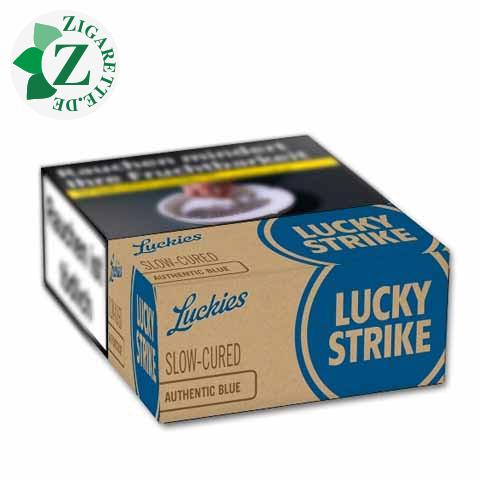 Lucky Strike Authentic Tobacco Blue Giga-Box 10,00 € Zigaretten