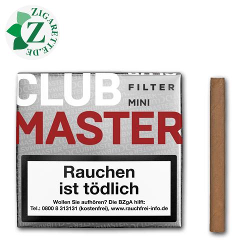 Clubmaster Mini Filter Red Zigarillos, 20er