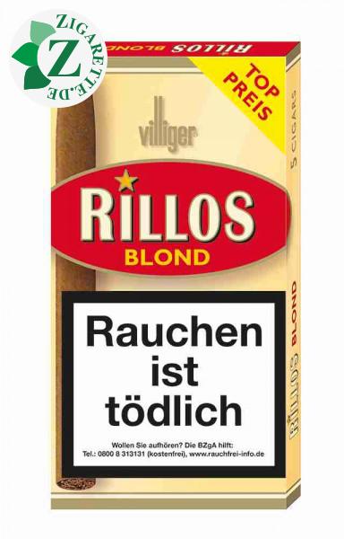 Rillos Blond Zigarillos, 5er