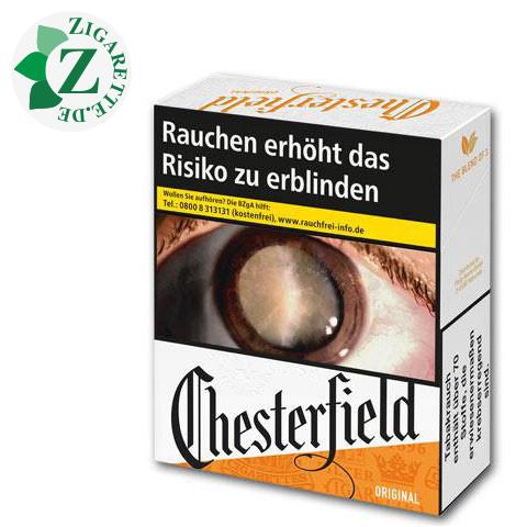 Chesterfield Original 2XL-Box 10,00 € Zigaretten