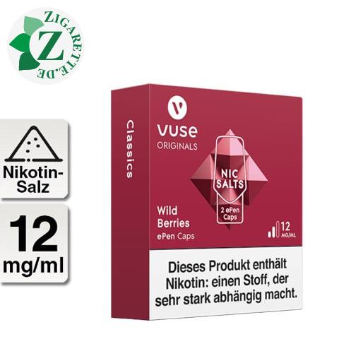 Vuse ePen Caps Nikotinsalz Wild Berries 12mg Nikotin