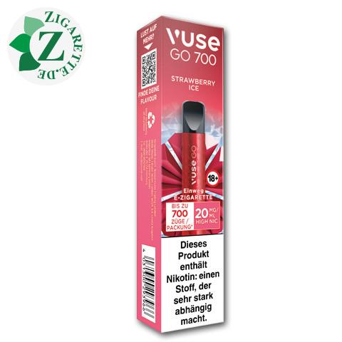 E-Zigarette Vuse Go 700 Strawberry Ice 20mg Nikotin